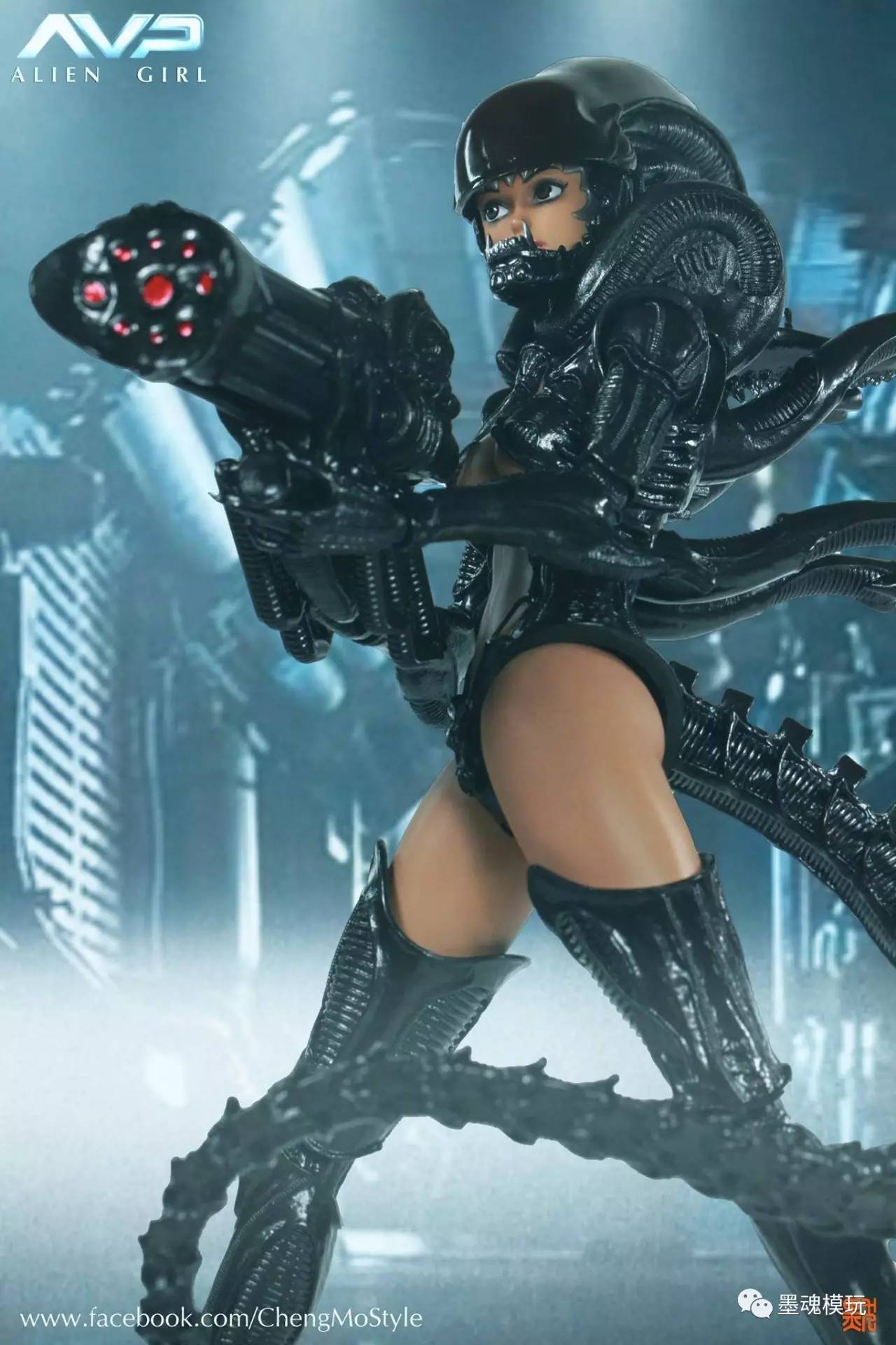 评测多人开箱hottoys16avp异形大战铁血战士异形女aliengirl