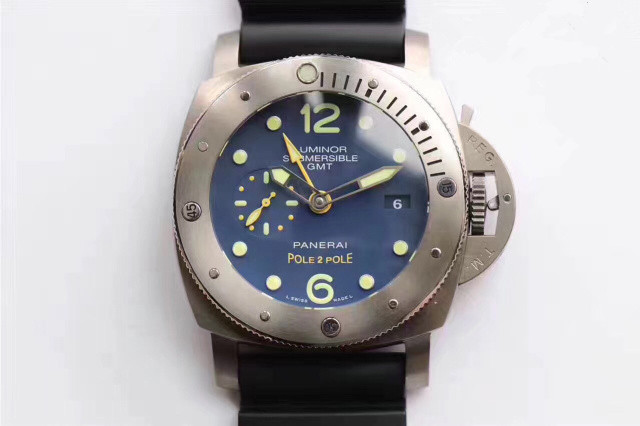 腕表时光:VS厂沛纳海PAM00719两地时腕表品