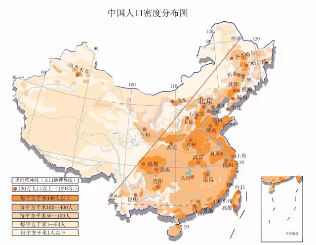 青海省人口密度_青海哪儿最 挤 各市州人口密度排名来了...(2)