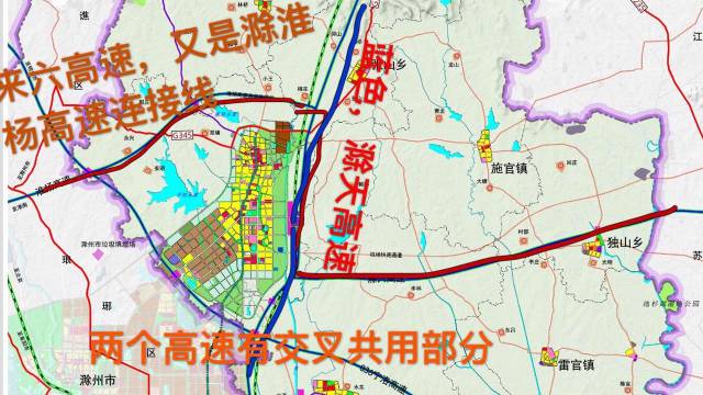 新增一条高速,滁宁城际铁路也要经过来安这里