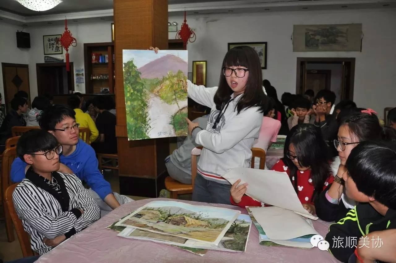 教育 正文  风景写生课程纪实照片