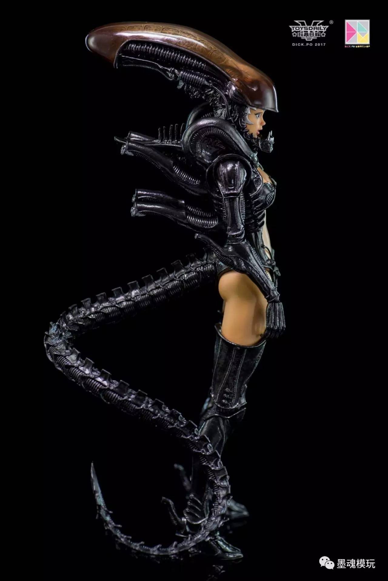 评测多人开箱hottoys16avp异形大战铁血战士异形女aliengirl