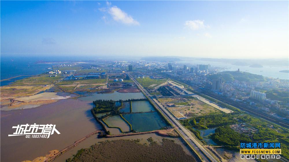 《鸟瞰防城港》:航拍防城港东湾大道全程风光!