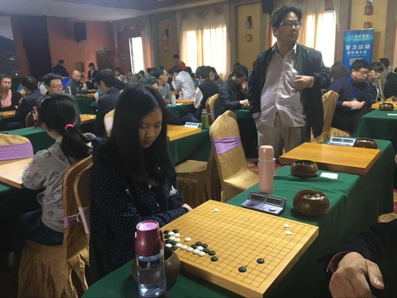 一波女棋手风采:丽水清韵杯全国业余围棋公开赛