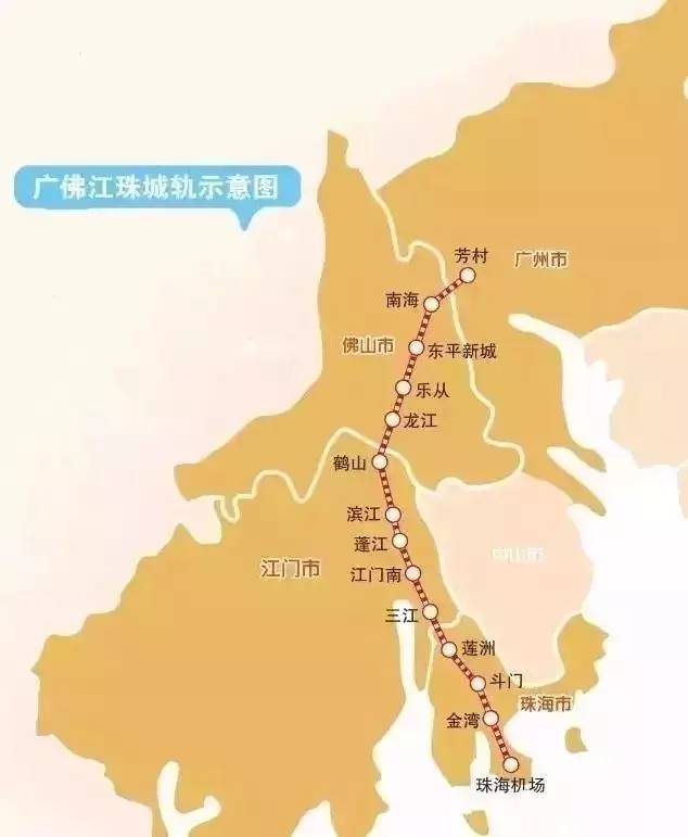 终点在江珠高速延长线鹤洲南互通 全长9.