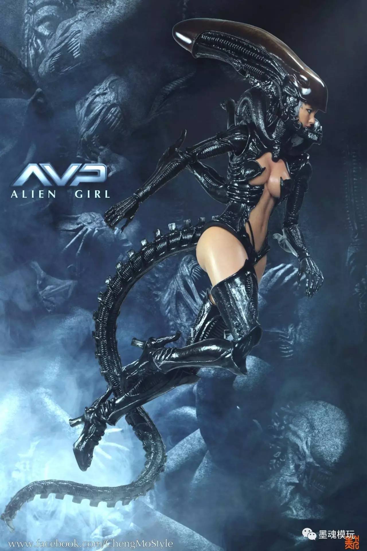 评测多人开箱hottoys16avp异形大战铁血战士异形女aliengirl