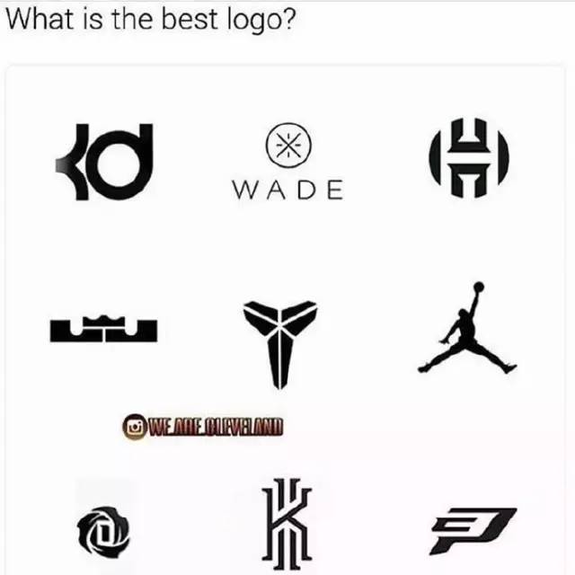 你认为哪位球星的专属logo最帅?