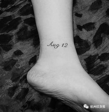 tattoo | 脚踝小清新纹身