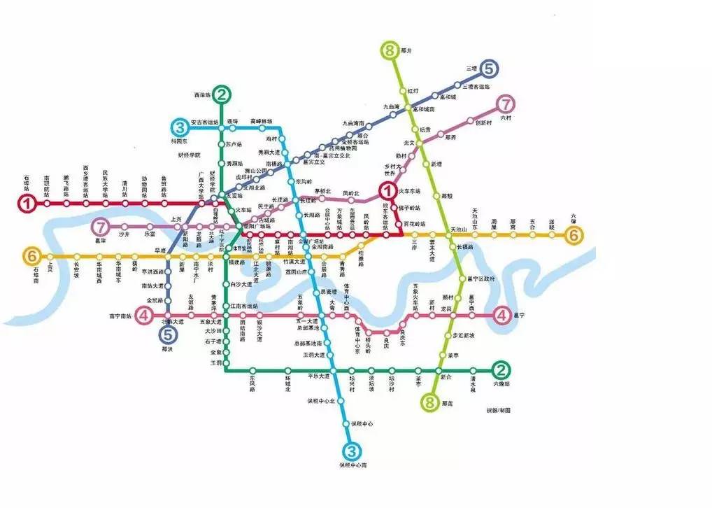 南宁地铁2号线计划新增白话报站,你点睇呀