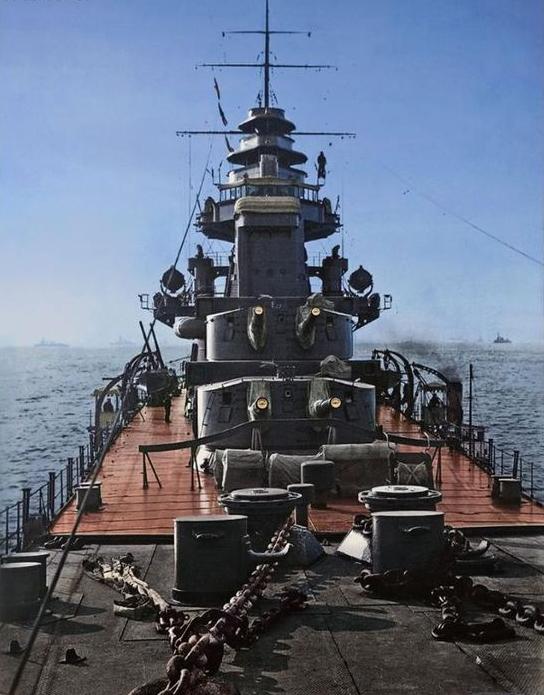 欣赏一组二战日本海军主力战舰