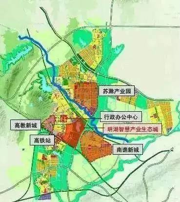 滁州超级高大上的"明湖湿地公园"片区详细规划