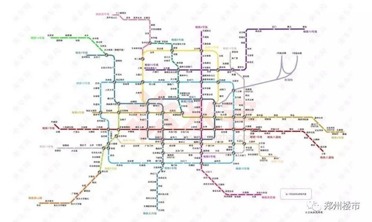 北京地铁路网图▼