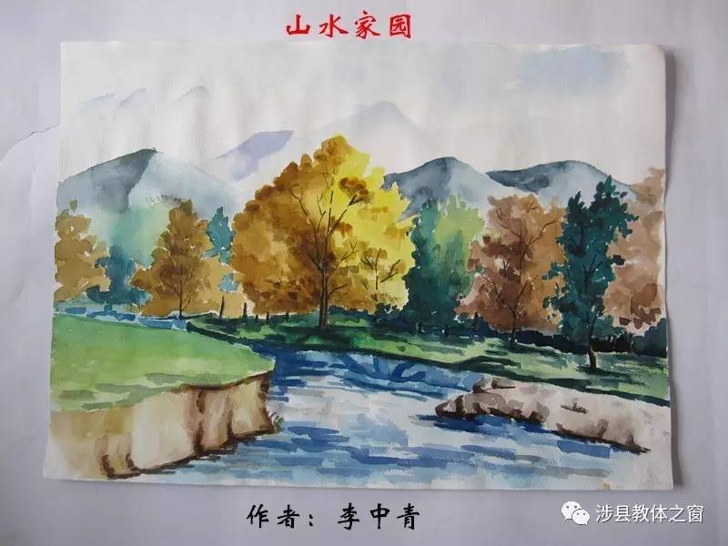 涉县第四中学举办"重温红色记忆,助力旅发大会"研学旅行绘画作品展