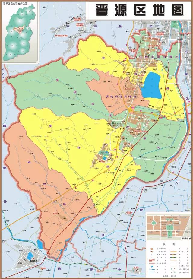 山西各地市房价!太原各区房价地图