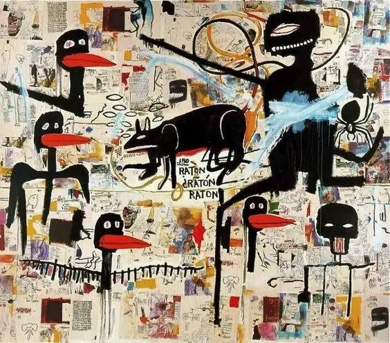 其它 正文  jean-michel basquiat & samo 会 与女友麦当娜 很多作家