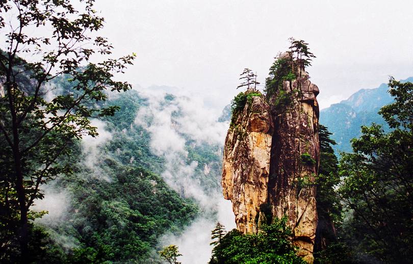 ①平顶山尧山风景区