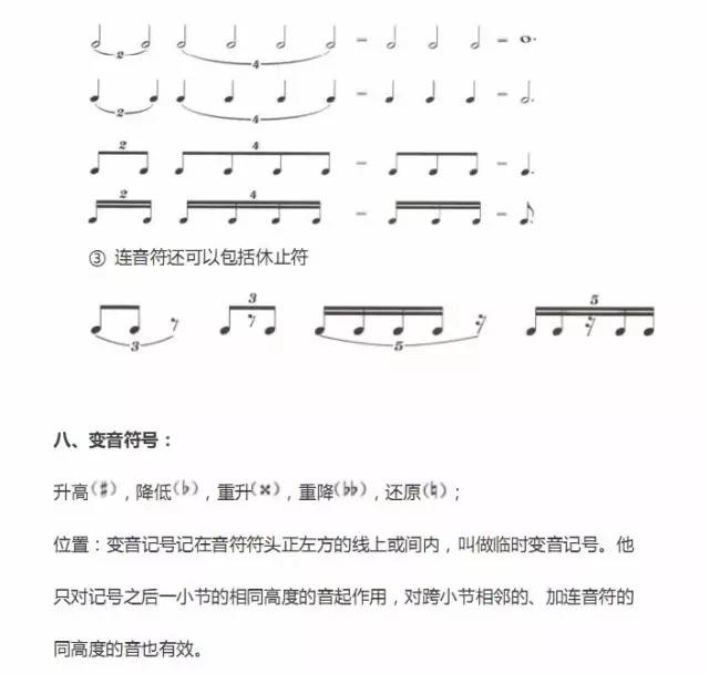 曲谱的符号_古筝曲谱符号全解图解