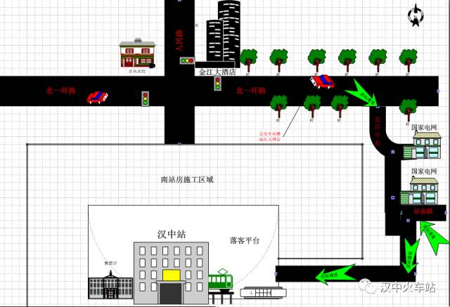 汉中火车站旅客进出站流线有变(附:2017汉中站最新列车时刻表)