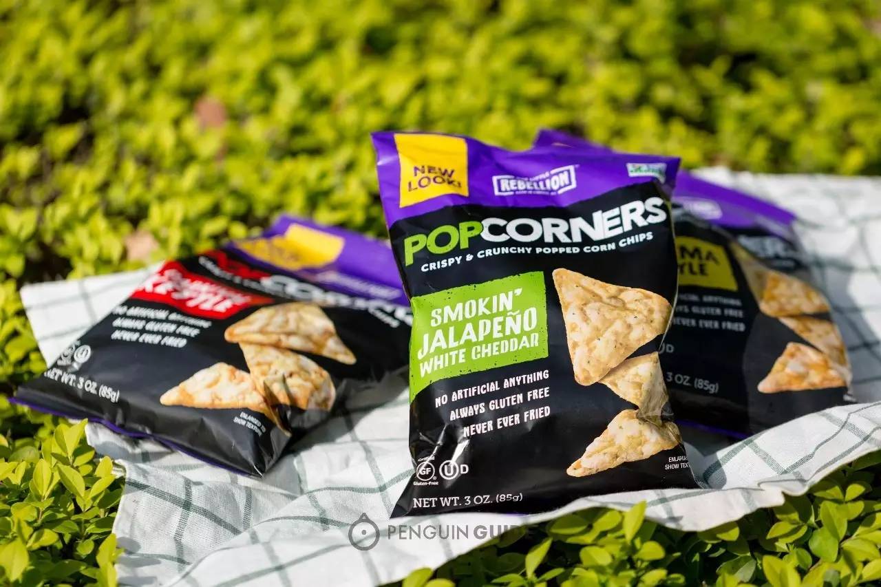 去年好评如潮然而不幸断货的popcorners, 换了新包装,回来了!