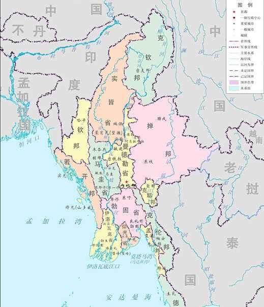 缅甸人口是哪一个国家的_缅甸人口分布图(3)