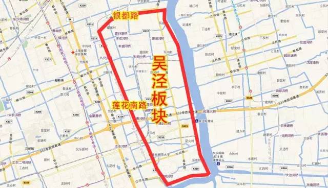 上海各区划分详细地图