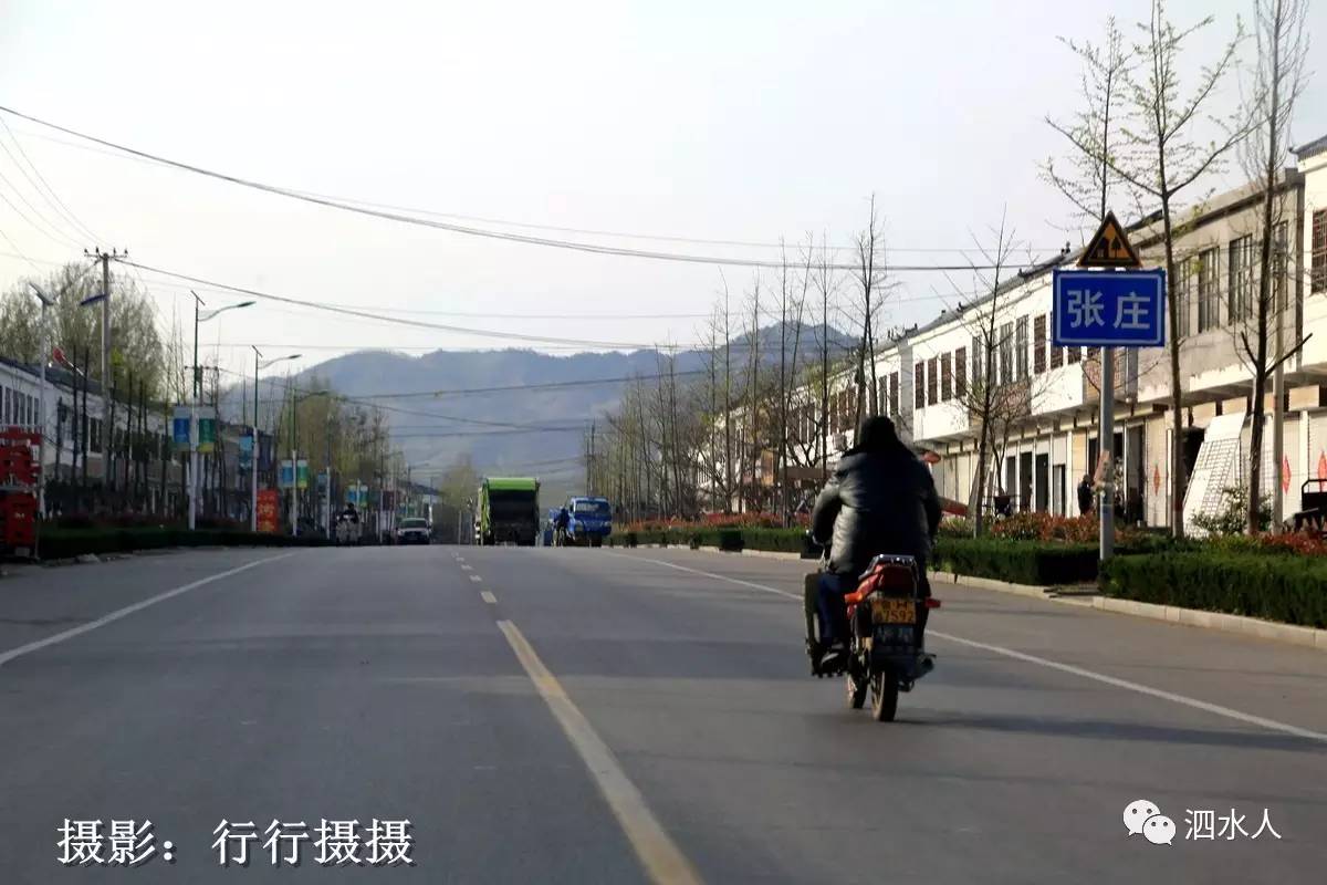 进入泗张镇驻地进入美丽乡村,生态泗张.