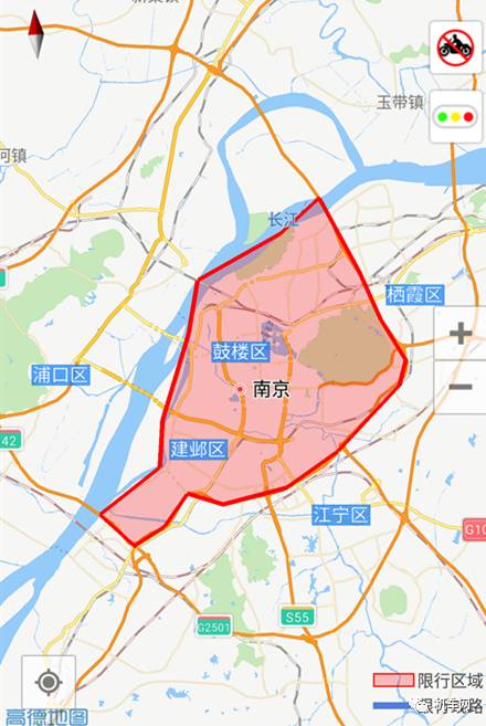 中国禁摩城市南京一个限摩的城市