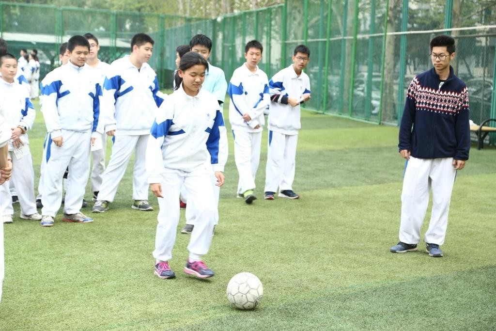 快乐运动健身心 人人参与显风采——北航实验学校中学部(北航附中)