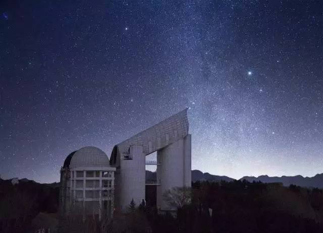 星空下的lamost望远镜 摄于国家天文台兴隆站 活动安排