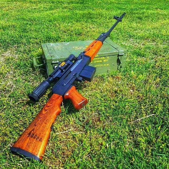 南斯拉夫m76式狙击步枪-钢板测试!