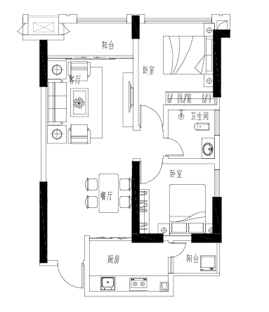 抢房了华晨第一城山水洲城收官之作新品户型图曝光