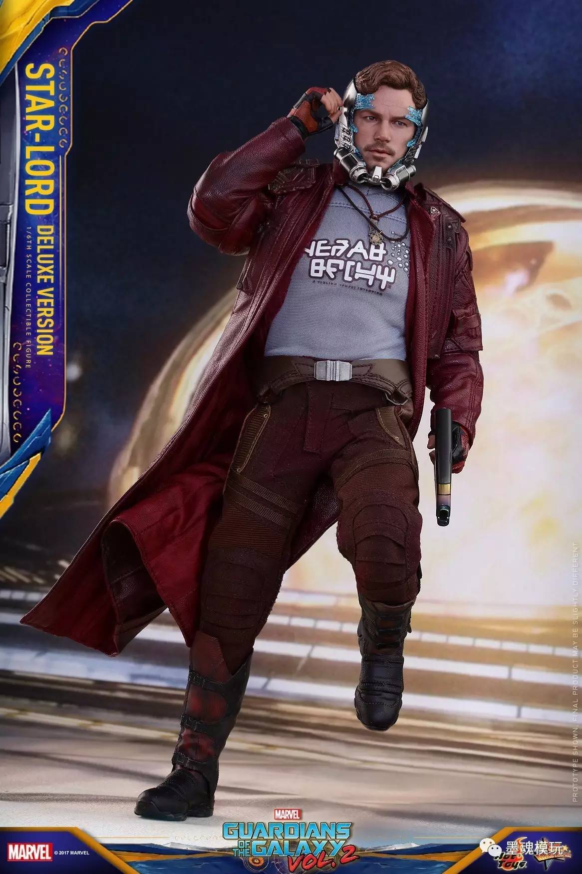 hottoys新品16银河护卫队2星爵starlord20普通版mms420x26amp豪华版