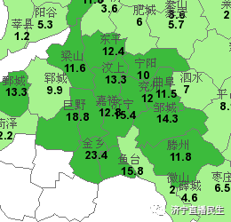 13日晚,受强对流天气的影响,济宁迎来一场雷阵雨,济宁市气象台于18点