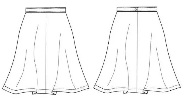 结构制图 | 裙子及裙子的变化