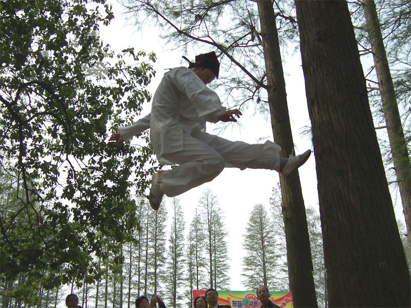 武当轻功第一人,陈师行武当轻功