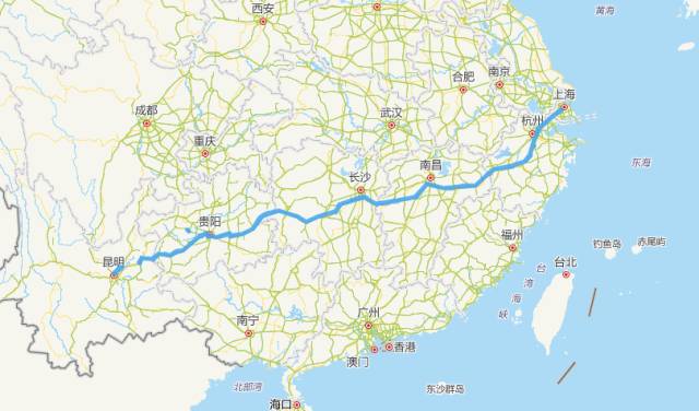 >>>> 关于沪昆高速 沪昆高速公路(g60),是是上海到昆明的高速公路,全