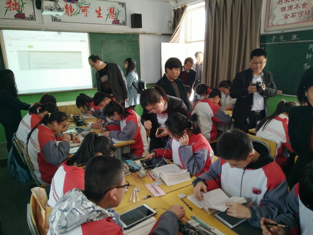 【南街小学】杜校长率队赴绛县横水初中学习