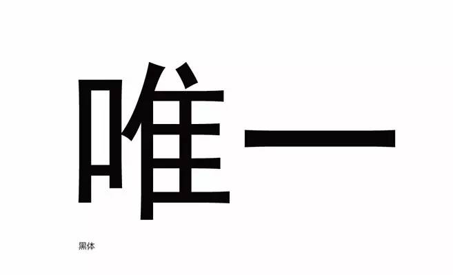 我们可以在电脑上打出"唯一"两个字,观察一下笔画结构,我们可以发现