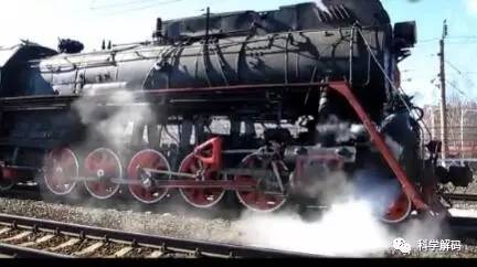 前苏联lv牌蒸汽机车 中国前进型蒸汽机车原型!