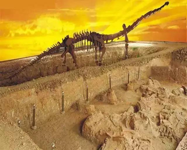 灵武恐龙化石遗址