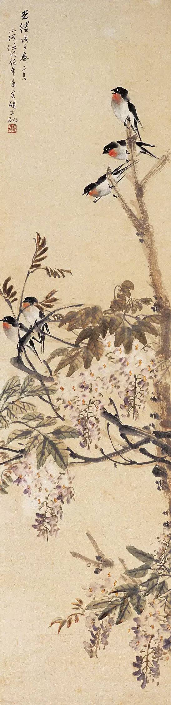 任伯年(1840—1896),即任颐,清末著名画家,是海派的重要代表.