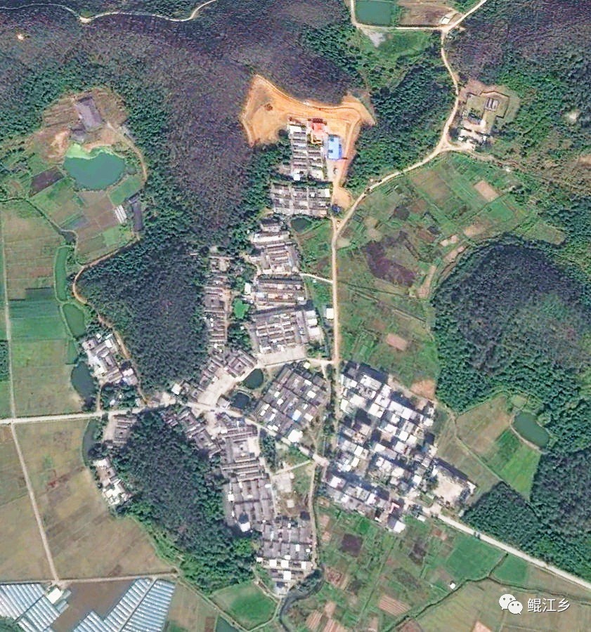 院前村卫星地图图片