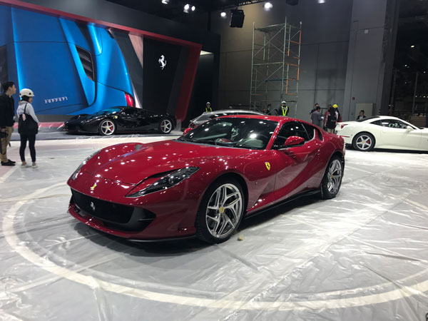 2017上海车展探营:法拉利812 superfast