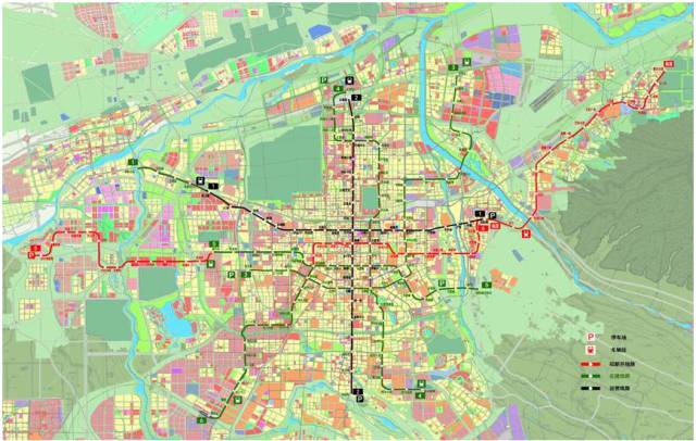 西安拟再建10条地铁，看看哪条离你家最近~