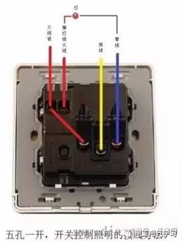 一开五孔插座如何接线?-书法大师知识库