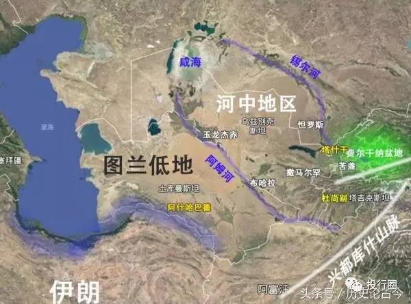 为什么中亚五国的首都都距国境线这么近?_搜