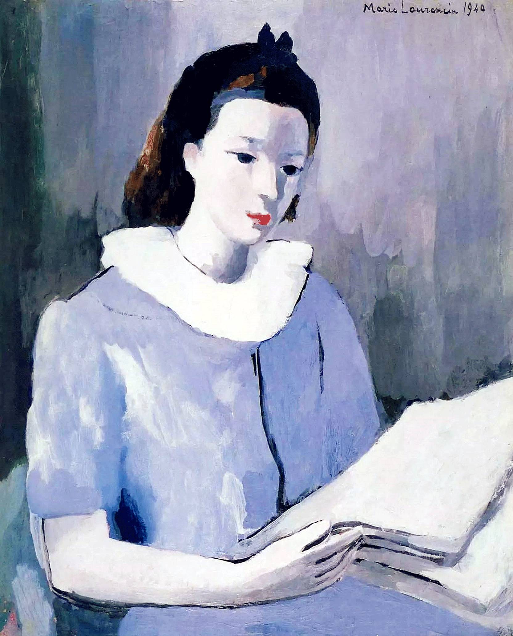 Marie·Laurencin | 美术史独一无二的女画家连毕加索都为她的画倾心