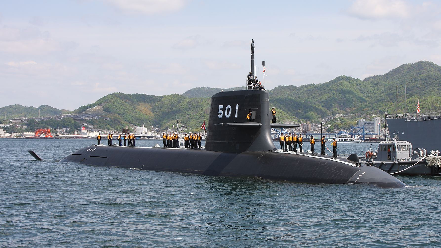 【图】日本苍龙级常规潜艇苍龙级新世纪日本三菱重工推出的最新一级