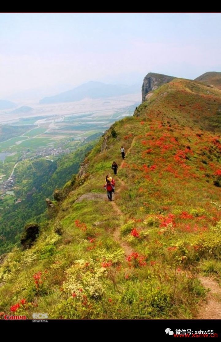 【最美山脊线】4.23周日激情穿越浙江的"武功山"-上堡