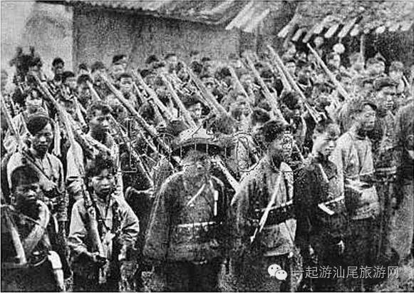 1927年10月,中共东江特委和彭湃领导了海丰,陆丰农民起义.